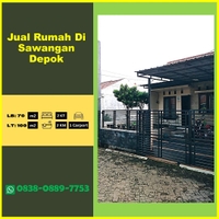 CALL 0838-0889-7753 Harga Jual Rumah Type 70 Sawangan Depok Agathis Residence