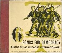 Discos de las Brigadas Internacionales: Espana 1937