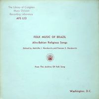 Folk Music of Brazil: Afro-Bahian Religious Songs