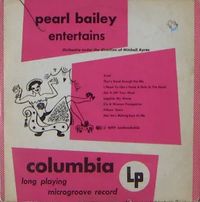 Pearl Bailey Entertains