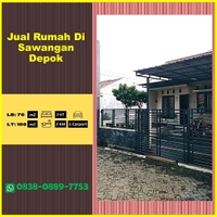WA 0838-0889-7753 Jual Rumah Cepat Aghatis Residence Sawangan Depok