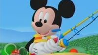 Mickey Goes Fishing