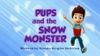 Pups and the Snow Monster