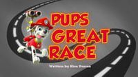 Pups Great Race