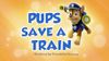 Pups Save a Train