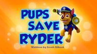 Pups Save Ryder