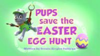 Pups Save the Easter Egg Hunt