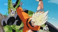 Showdown! Cell vs. Goku!