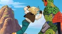 The Battle Turns for the Worst... Cell Attacks Android 18!
