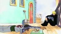 Unwelcome Customer! Sanji's Food and Ghin's Debt!