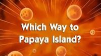 Which Way to Papaya Island?