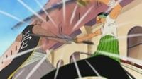 Zoro Bares His Fangs! A Savage Animal Stands in the Way!
