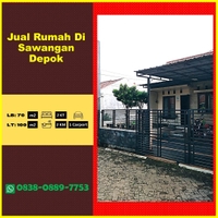 HUB: 0838-0889-7753 Tempat Jual Rumah Dekat Tol Sawangan Depok