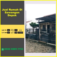 Dekat Tol! Call 0838-0889-7753 Harga Jual Rumah Di Sawangan Depok