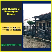 CALL 0838-0889-7753 Harga Jual Rumah Di Sawangan Depok Agathis Residence