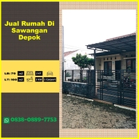 CALL 0838-0889-7753 Iklan Jual Rumah Sawangan Depok Agathis Residence