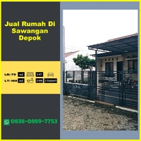Lingkungan Aman! Call 0838-0889-7753 Harga Jual Rumah Tipe 70 Sawangan Depok