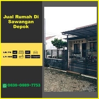 WA 0838-0889-7753 Tempat Jual Rumah Cepat Aghatis Residence Sawangan Depok